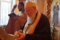 Глава Кубанской митрополии молился за Литургией в домовом храме епархиального управления