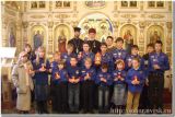 Встреча Вифлеемского огня в Успенском соборе г.Новороссийска